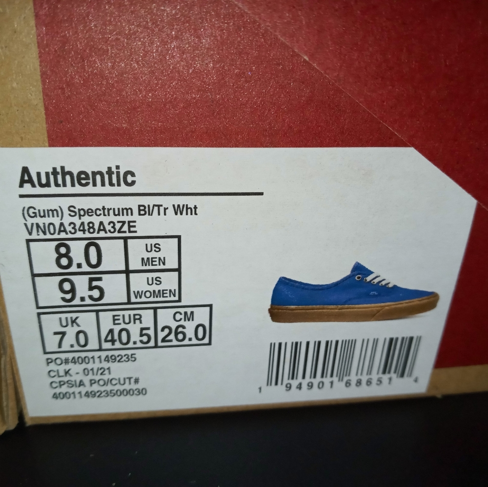 Vans Authentic Multiple Sizes - Picture 12 of 16